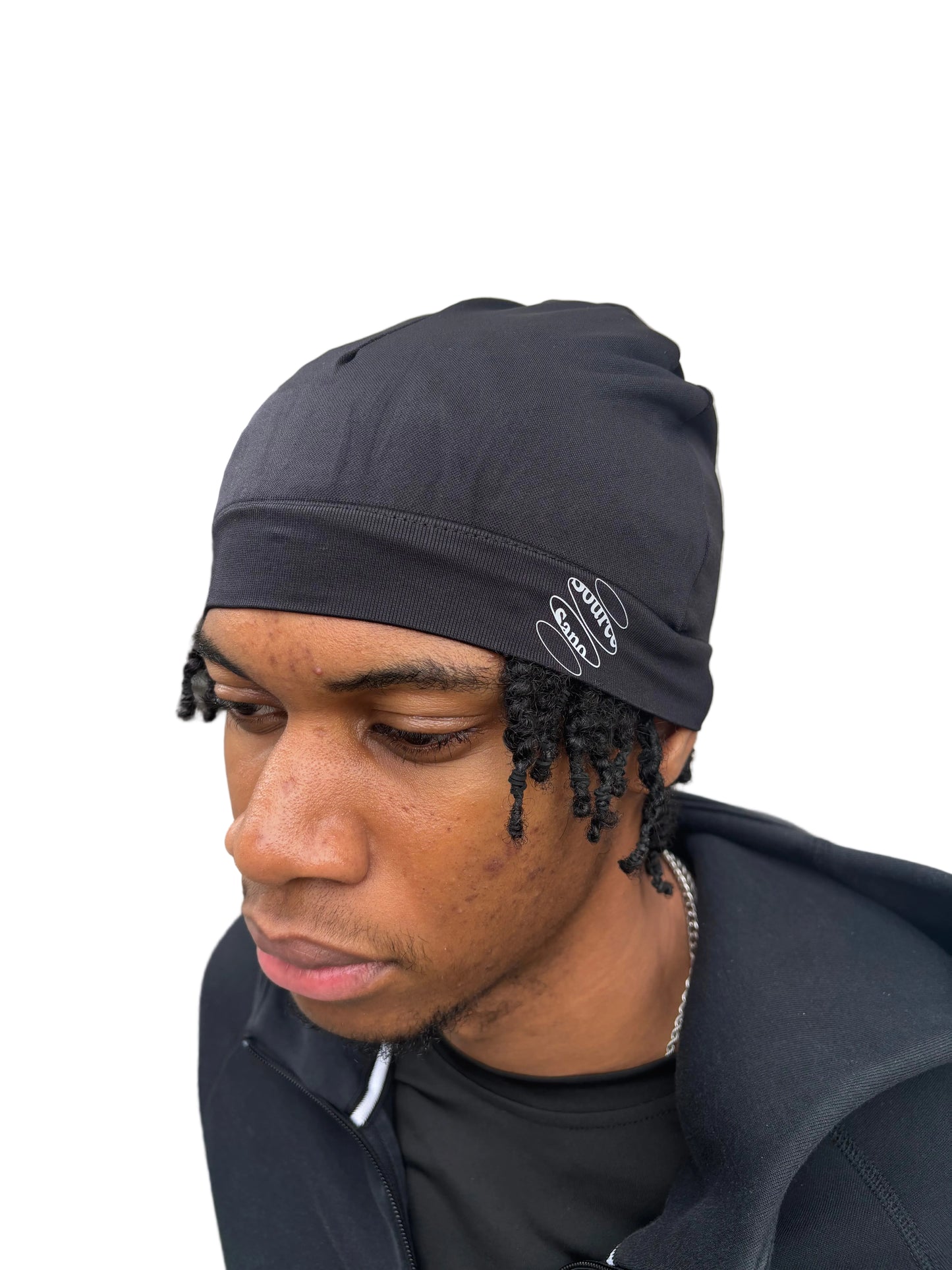Source Sano Satin lined Skull Cap (Black)